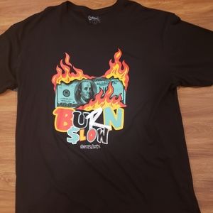 Outrank Burn Slow Money T shirt